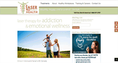 Desktop Screenshot of lasercentersforhealth.com