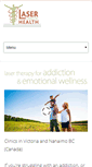 Mobile Screenshot of lasercentersforhealth.com